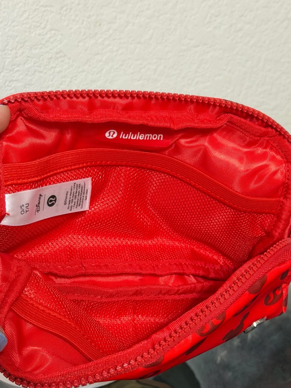 Lululemon x Disney Red Belt Bag NWT - Picture 3 of 3